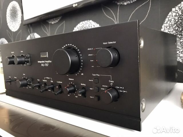 Усилитель Sansui AU-707 двойное моно