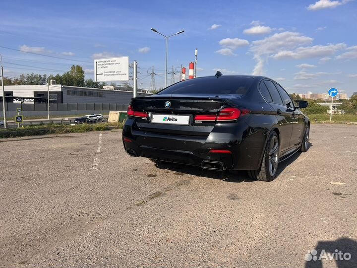 BMW 5 серия 2.0 AT, 2021, 80 587 км