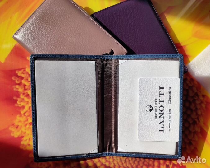 Новые кожаные обложки для паспорта