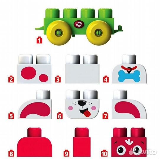 Развивающие игрушки Конструктор для малышей