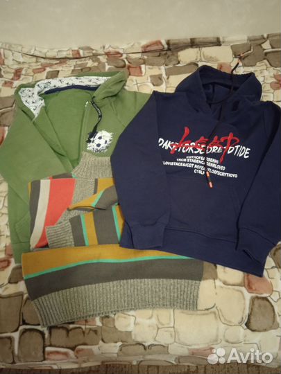 Вещи на мальчика пакетом 122-128