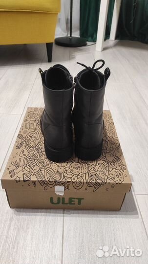 Ботинки зимние для девочки натуральная кожа