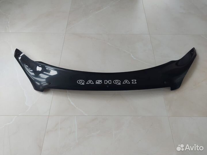 Дефлектор капота nissan qashqai