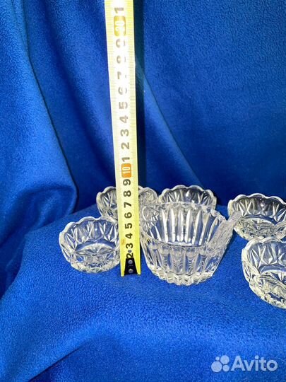 Розетки для варенья хрусталь СССР