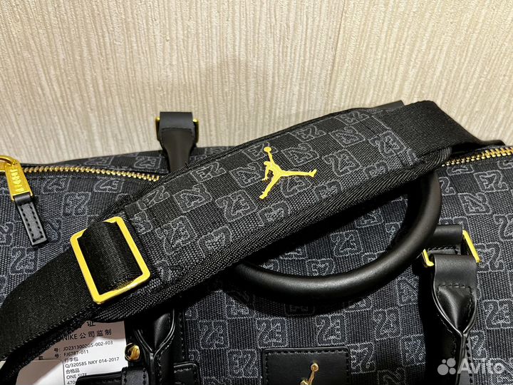 Сумка Jordan Monogram Duffle Bag Black