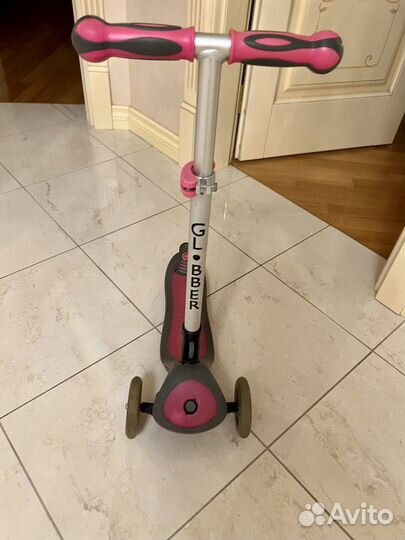 Самокат глоббер трехколесный