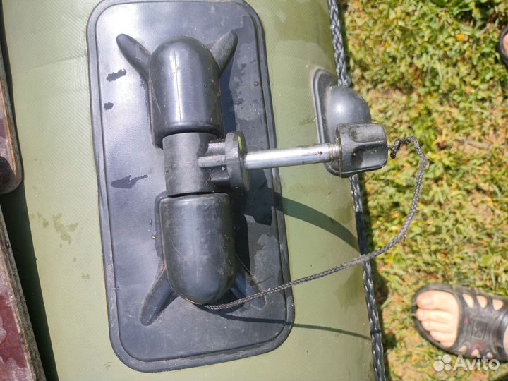 Надувная лодка пвх бу двухместная