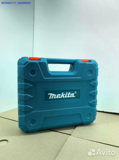 Шуруповерт makita 18v с набором (Арт.34766)