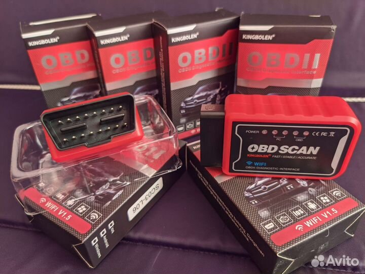 ELM 327 OBD диагностический адаптер, сканер