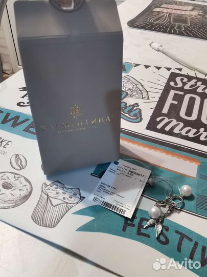 Новые Серебряные серьги