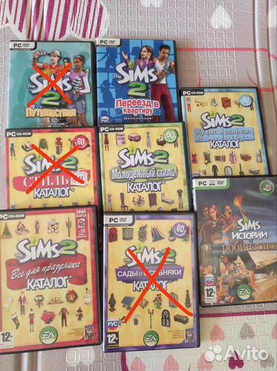 Компьютерная игра sims 2 дополнения