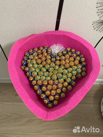 Сладкий букет из конфет