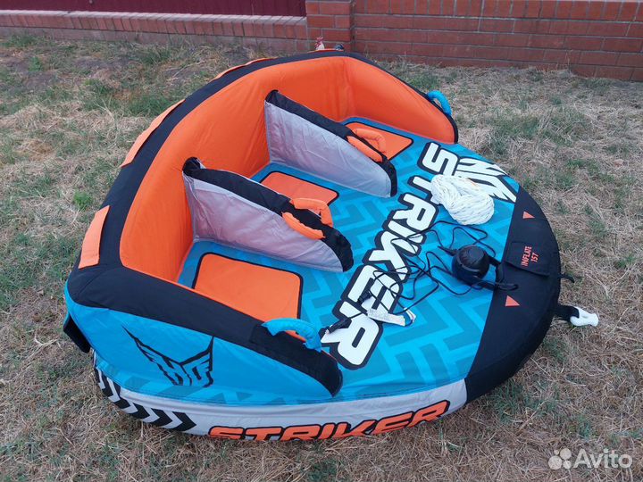 Диван-ватрушка водная 3х местная