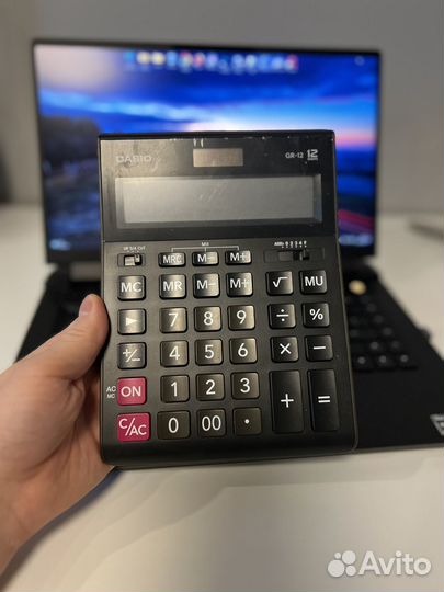 Калькулятор casio GR-12