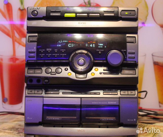 Музыкальный центр Sony HCD- RX90