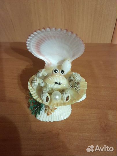 Ракушка декор в ванную