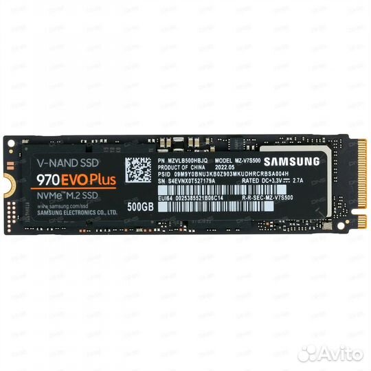 SSD M.2 накопитель Samsung 970 EVO Plus
