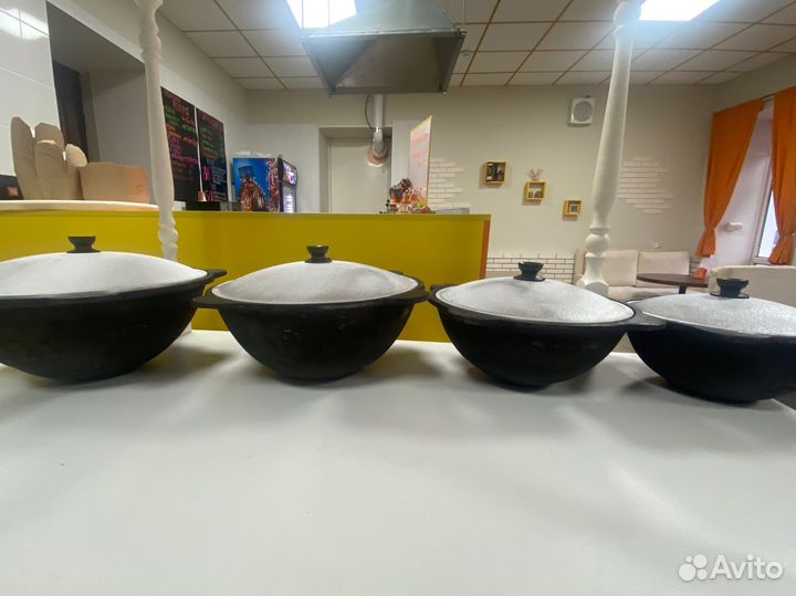 Узбекский чугунный казан