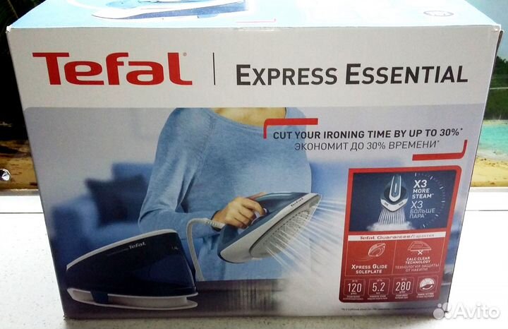 Парогенератор Tefal Express Essential SV6115E0 нов