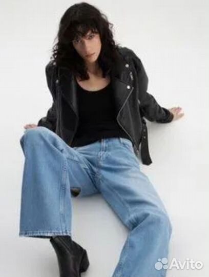 Джинсы lime 36 голубые