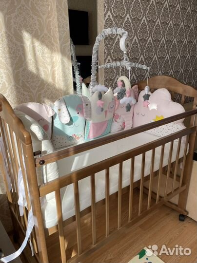 Детская кровать для новорожденных