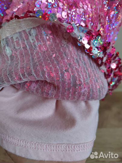 Платье в паетках