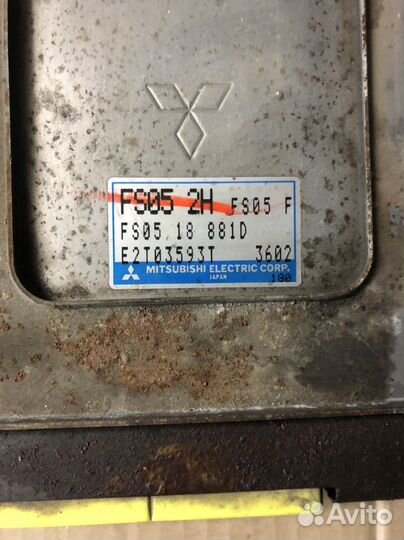 Блок управления двигателем Mazda 626 GE