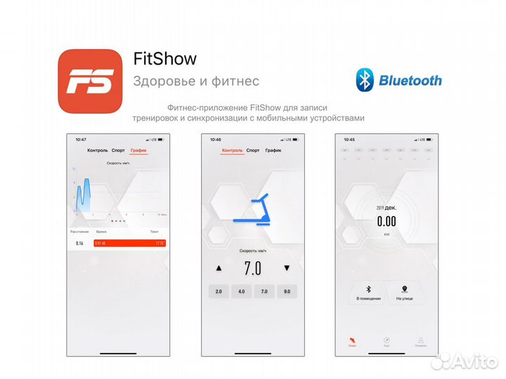 Беговая дорожка unixfit R-300C
