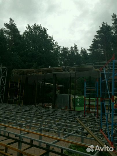 Заборы,сварка,дерево,крыши,сайдинг.Замер и д