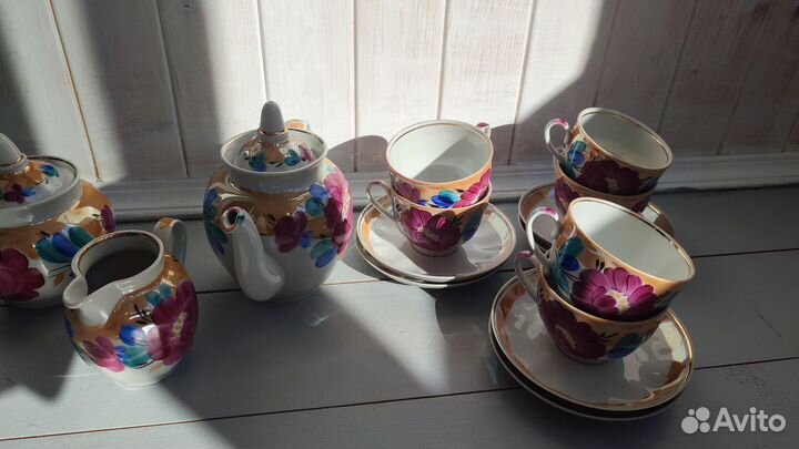Чайный сервиз СССР Дулево