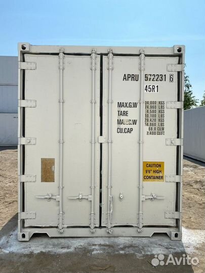 Рефконтейнер 40-футов 2007г. Carrier apru 572231-6