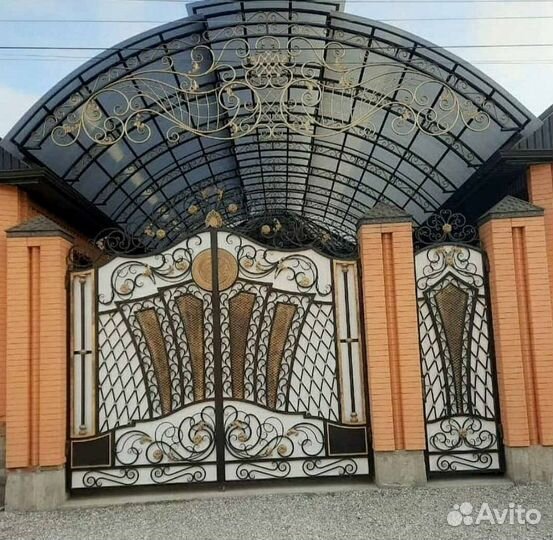 Навесы кованные