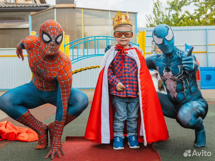 Аниматор Человек Паук, Бэтмен, капитан Америка,Тор