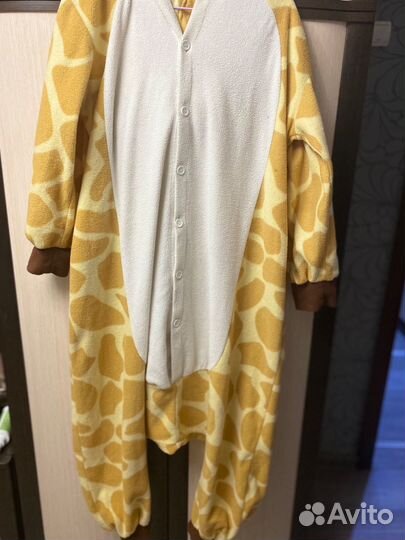 Пижама кигуруми жираф