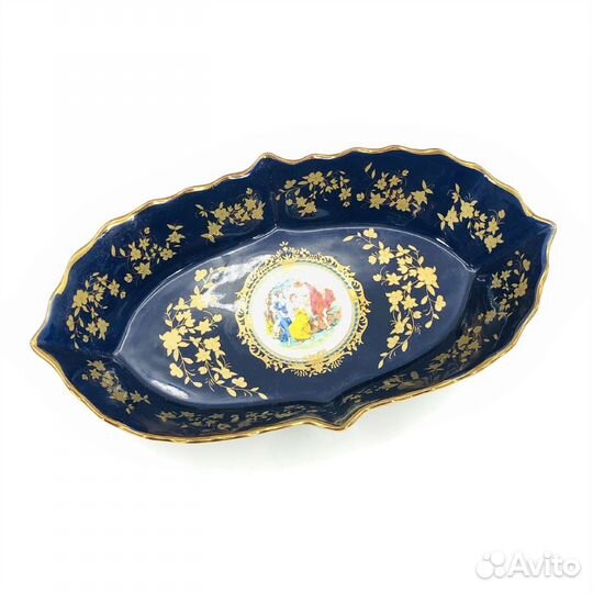 Фарфоровая ваза, кобальт