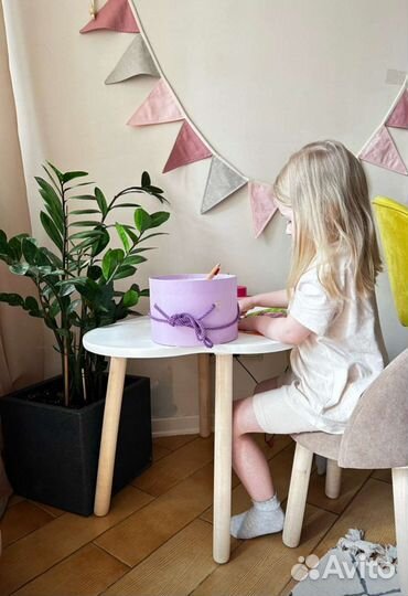 Детский стол и стул новый