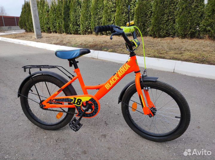 Велосипед black aqua 18