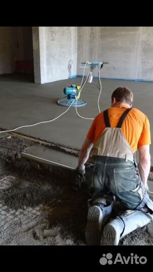 Полусухая стяжка пола