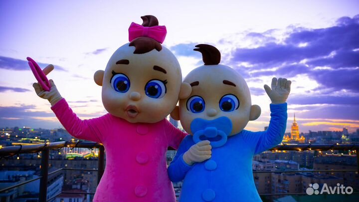 Гендер пати на крыше в Центре