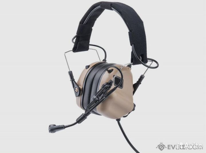 Активные наушники тактические с микрофоном Earmor