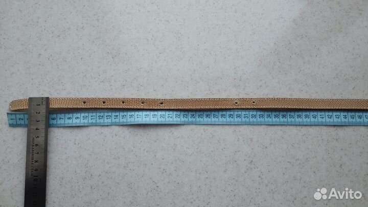 Ремень D&G женский кожаный