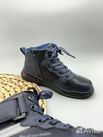 Ботинки демисезон(для мальчика),новые,р.34,35