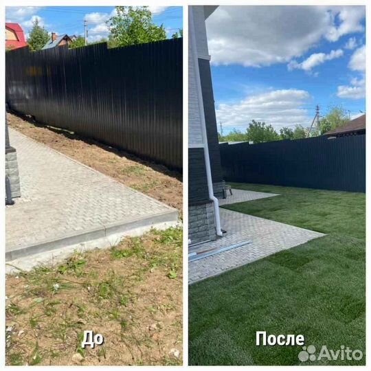 Укладка и продажа газона