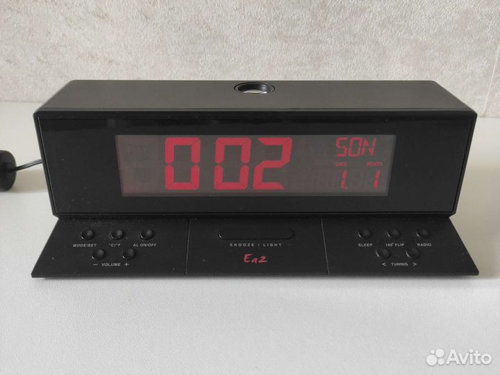 Радио часы будильник