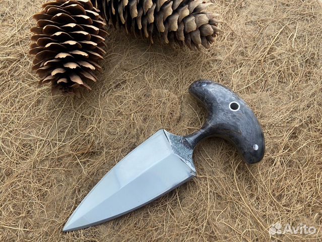 Тычковый нож из кованой стали х12мф