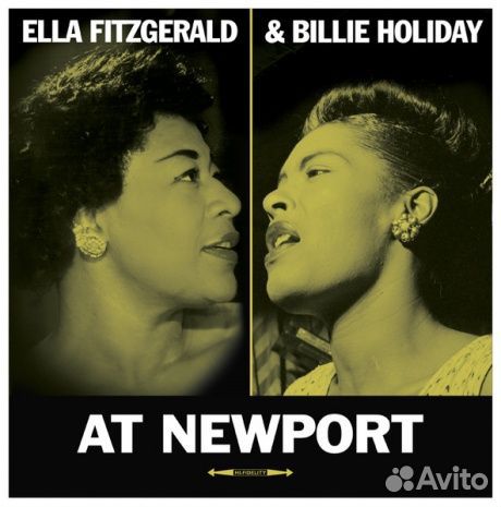 Ella fitzgerald / billie holiday - AT Newport (LP)