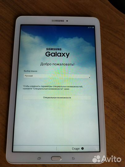 Планшет Samsung Galaxy Tab E