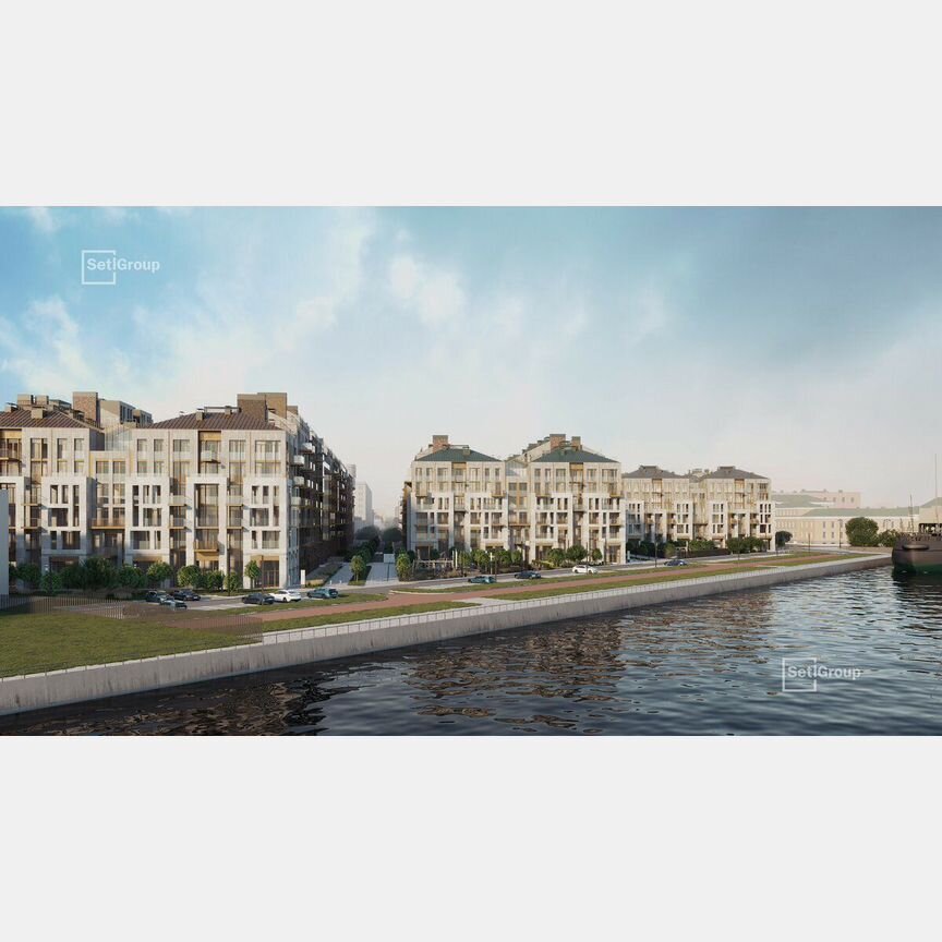 3-к. квартира, 97,6 м², 2/7 эт.