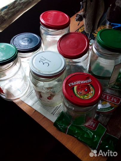 Банка стеклянная