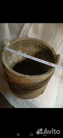 Старинная кадка